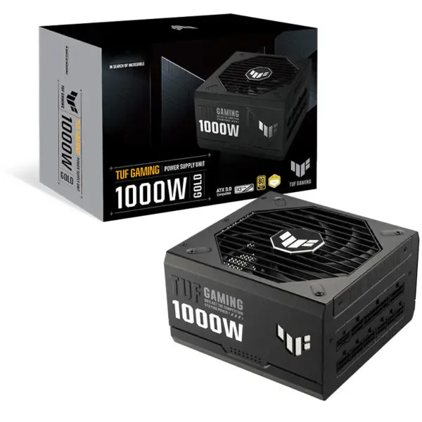 AsUs Power Supply Units Tuf Gaming 1000g 1000w Gaming Computer Power Supply Tuf-gaming-1000g 1000w Atx3.0 Pcb 80plus
