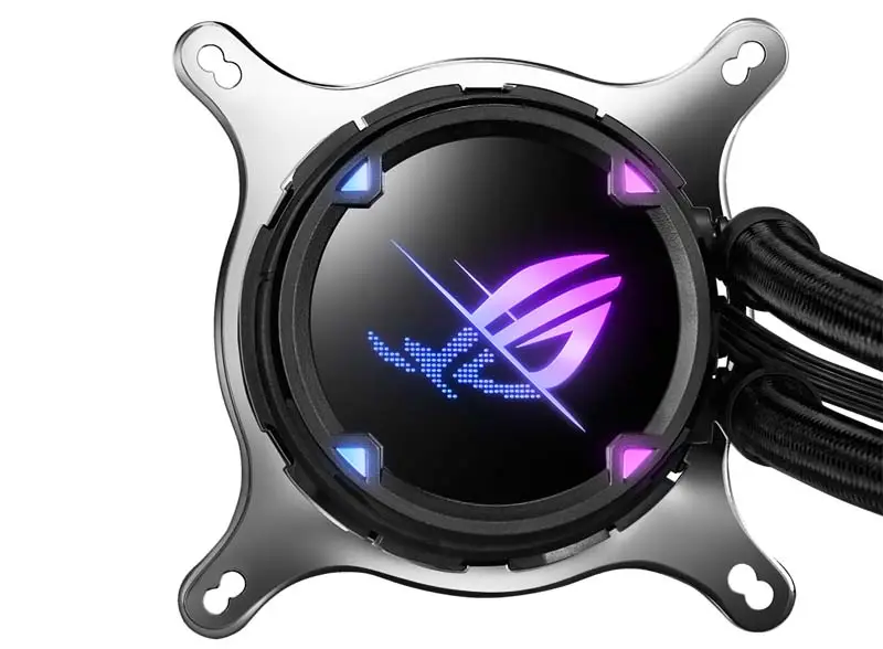 AsUs Rog Ryujin Ii 240 Argb 2fans Radiator de răcire cu apă integrat 12 Gen Cpu Asetek Procesor de răcire