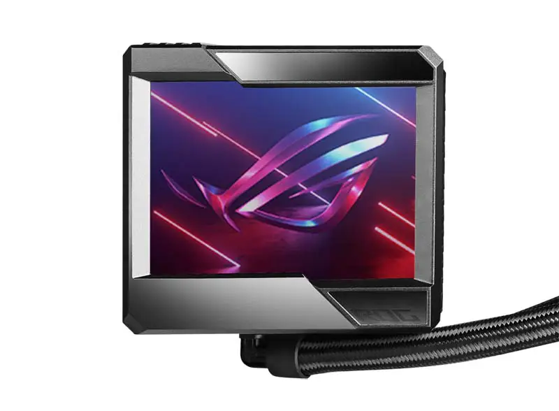 AsUs Rog Ryujin Ii 360 Argb 3fans Radiator integrat răcit cu apă 12 Gen Cpu Asetek 7th Gen 3.5in Lcd Pwm Dc Argb Cool Fan