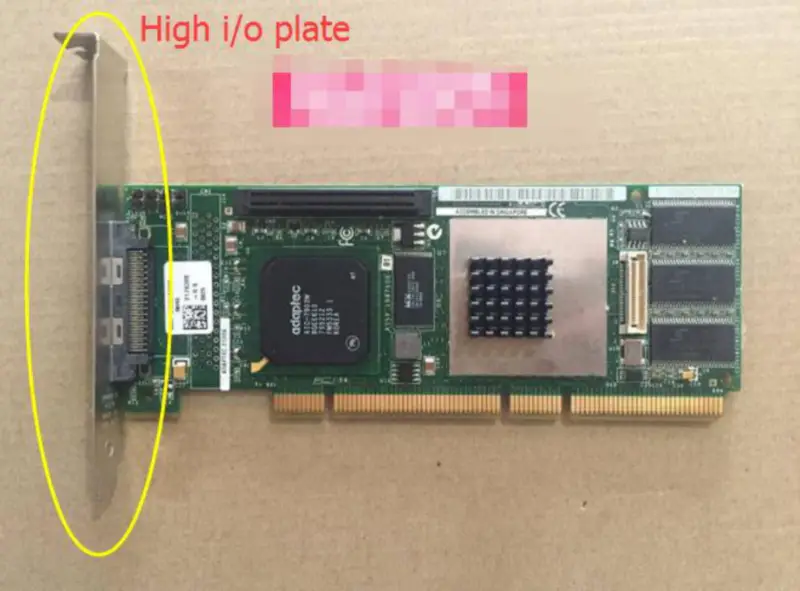 ADAPTEC ASR-2120S/64MB 320MB SCSI RAID card pentru ADAPTEC