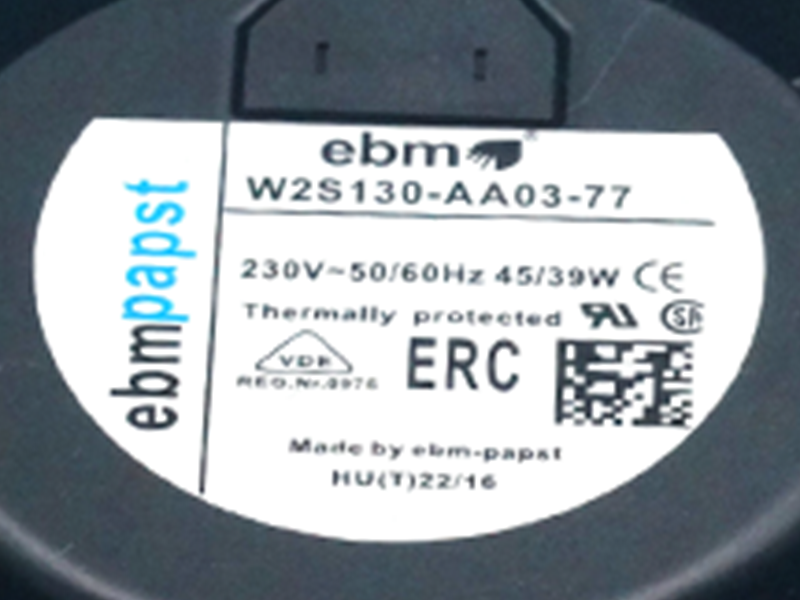 EBM-Papst W2S130-AA03-77 ventilator
